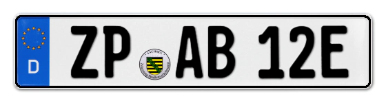 E-Kennzeichen ZschoPau online bestellen