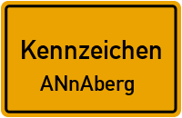 Wunschkennzeichen Annaberg reservieren