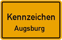 Wunschkennzeichen Augsburg reservieren