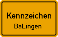 Wunschkennzeichen Balingen reservieren