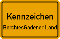 Wunschkennzeichen Berchtesgadener Land reservieren