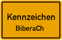 Wunschkennzeichen Biberach reservieren