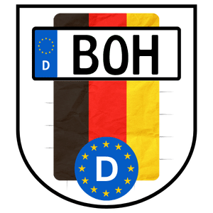 Wunschkennzeichen Bocholt