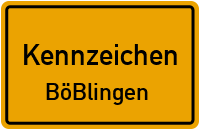 Wunschkennzeichen Böblingen reservieren