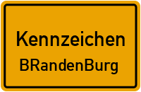 Wunschkennzeichen Brandenburg reservieren