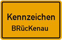 Wunschkennzeichen Brückenau reservieren