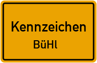 Wunschkennzeichen Bühl reservieren