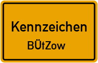 Wunschkennzeichen BÜtzow reservieren