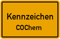 Wunschkennzeichen Cochem reservieren