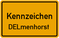 Wunschkennzeichen Delmenhorst reservieren