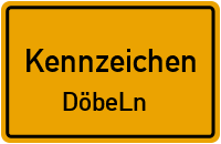 Wunschkennzeichen Döbeln reservieren