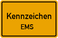 Wunschkennzeichen Ems reservieren