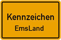 Wunschkennzeichen Emsland reservieren