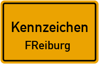 Wunschkennzeichen Freiburg reservieren