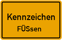 Wunschkennzeichen FÜssen reservieren