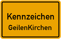 Wunschkennzeichen Geilenkirchen reservieren