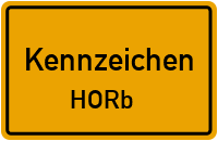 Wunschkennzeichen Horb reservieren