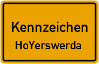 Wunschkennzeichen Hoyerswerda reservieren