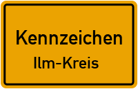 Wunschkennzeichen Ilm-kreis reservieren