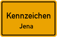 Wunschkennzeichen Jena reservieren