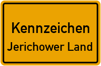 Wunschkennzeichen Jerichower Land reservieren