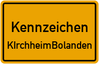 Wunschkennzeichen Kirchheimbolanden reservieren