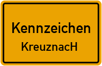 Wunschkennzeichen Kreuznach reservieren