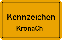 Wunschkennzeichen Kronach reservieren