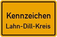 Wunschkennzeichen Lahn-dill-kreis reservieren