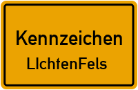 Wunschkennzeichen Lichtenfels reservieren