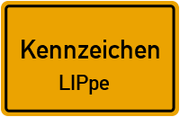 Wunschkennzeichen Lippe reservieren