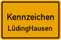 Wunschkennzeichen Lüdinghausen reservieren