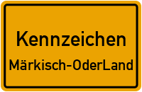 Wunschkennzeichen Märkisch-oderland reservieren