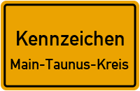 Wunschkennzeichen Main-taunus-kreis reservieren