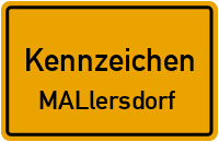 Wunschkennzeichen Mallersdorf reservieren