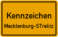 Wunschkennzeichen Mecklenburg-strelitz reservieren