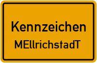 Wunschkennzeichen Mellrichstadt reservieren