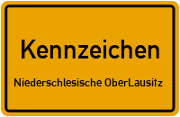 Wunschkennzeichen Niederschlesische Oberlausitz reservieren