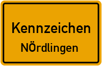 Wunschkennzeichen NÖrdlingen reservieren