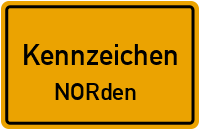 Wunschkennzeichen Norden reservieren