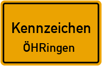 Wunschkennzeichen Öhringen reservieren