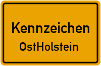 Wunschkennzeichen Ostholstein reservieren