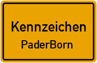 Wunschkennzeichen Paderborn reservieren