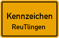 Wunschkennzeichen Reutlingen reservieren