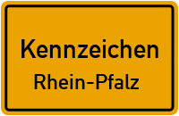 Wunschkennzeichen Rhein-pfalz reservieren