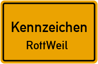 Wunschkennzeichen Rottweil reservieren