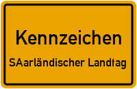 Wunschkennzeichen Saarländischer Landtag reservieren