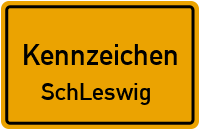 Wunschkennzeichen Schleswig reservieren