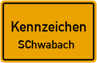 Wunschkennzeichen Schwabach reservieren