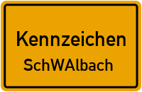 Wunschkennzeichen Schwalbach reservieren